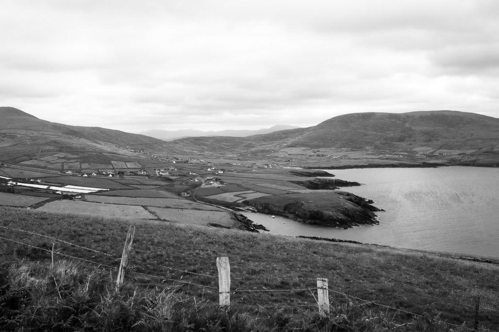 Ireland, Irlande, black and white, bw, kerry, monochrom, monochrome, noir et blanc, oretail photography