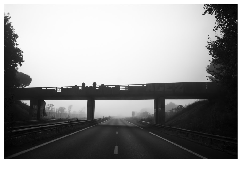 black and white, bretagne, bridge, brittany, bw, car, monochrom, monochrome, noir et blanc, pont, road, route, voiture
